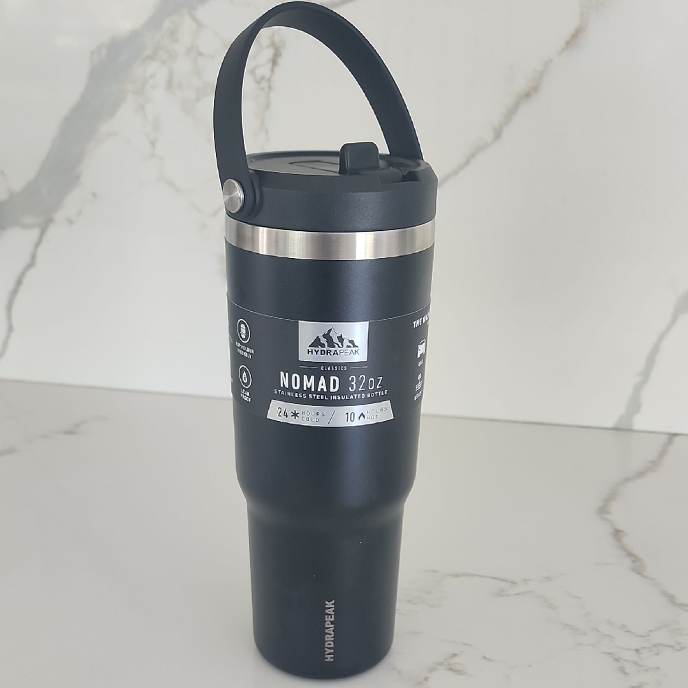 Hydrapeak Nomad 32oz Insulated Tumbler - Black